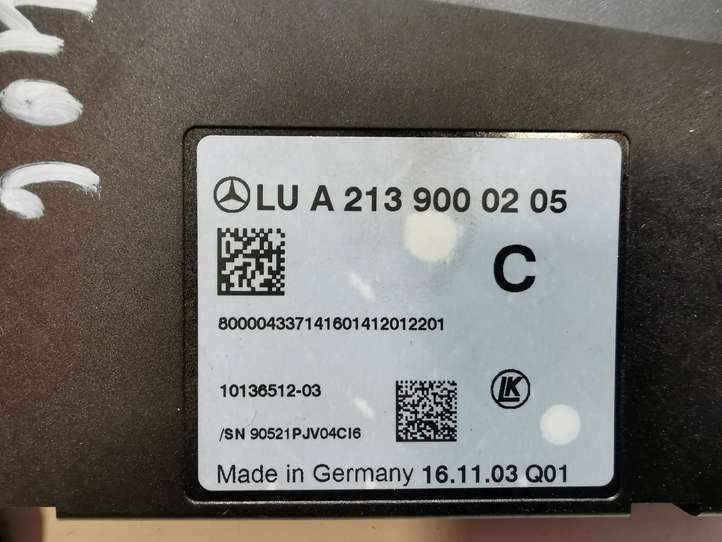 Mercedes-Benz E W213 (2016 - )  A2139000205 Реле пуска