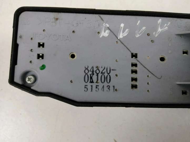 Toyota Hilux (2008 - 2011)  848200K100 Кнопка стеклоподъемников