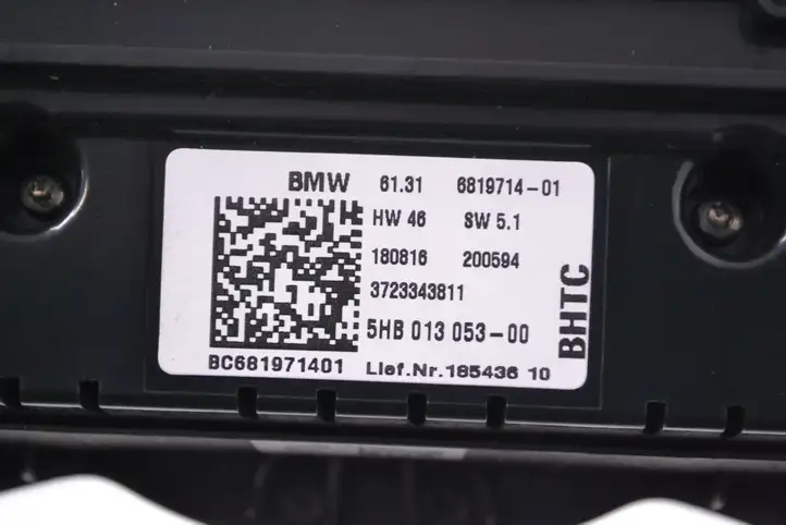 Mini One Cooper F56 F55 (2012 - 2022) 6819714 Управление климат контролем — фото 5