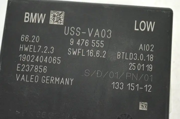 BMW 3 F30 F35 F31 (2012 - 2018) 9476555 Блок управления парктрониками — фото 5
