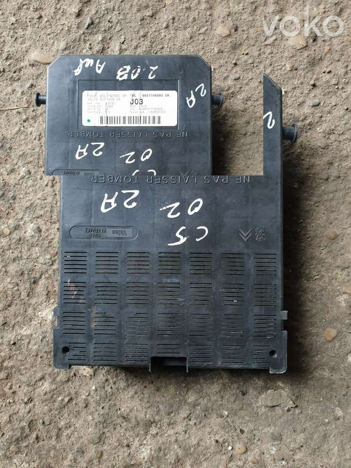 Citroen C5 (2001 - 2004)  9651196880 Mодуль kомфортa