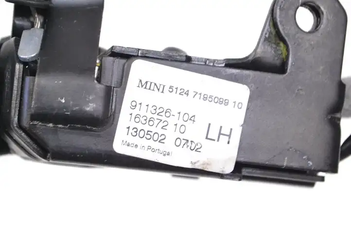 Mini One Cooper R57 (2007 - 2015) 7195099 Замок крышки багажника — фото 5