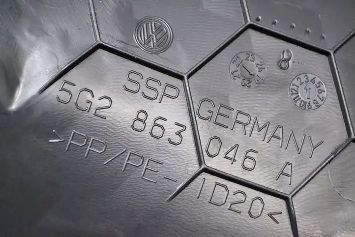 Volkswagen Golf VII (2013 - 2019) 5G2863046A Другая деталь консоли (туннеля) — фото 5