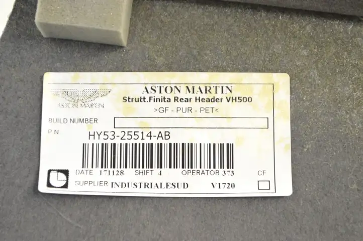 Aston Martin DB11 (2016 - ) HY5325514AB Потолочная обшивка — фото 8
