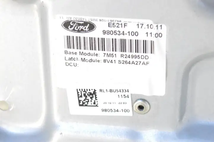 Ford Kuga I (2008 - 2012) 7M51R24995DD Стеклоподъемник передней двери (комплект) — фото 5