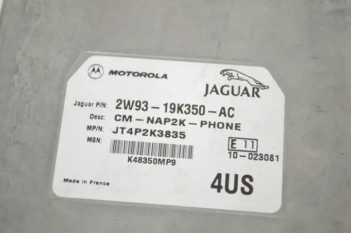 Jaguar XJ X350 (2003 - 2009) 2W9318K350AC Блок GSM — фото 5