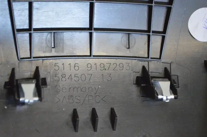 BMW 6 F12 F13 (2010 - 2018) 9197293 Другая деталь консоли (туннеля) — фото 5
