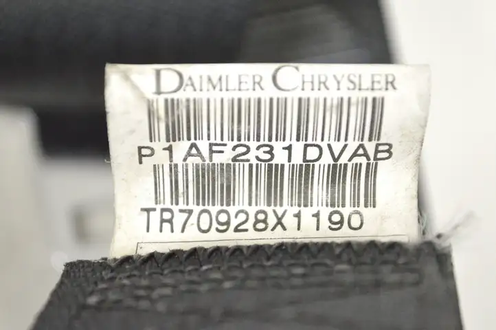 Chrysler Grand Voyager V (2007 - 2010) P1AF231DVAB Задний ремень безопасности — фото 5