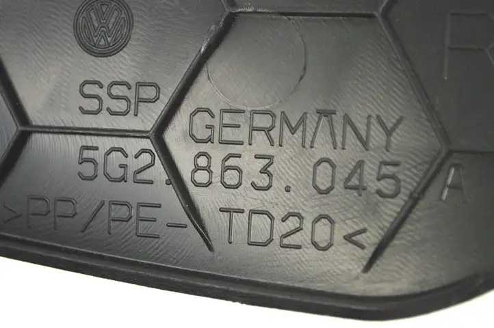 Volkswagen Golf VII (2013 - 2019) 5G2863045A Другая деталь консоли (туннеля) — фото 5