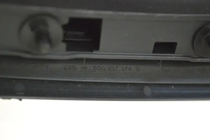 Volkswagen Golf VII (2013 - 2019) 5G0837974B Обшивка стойки A — фото 5