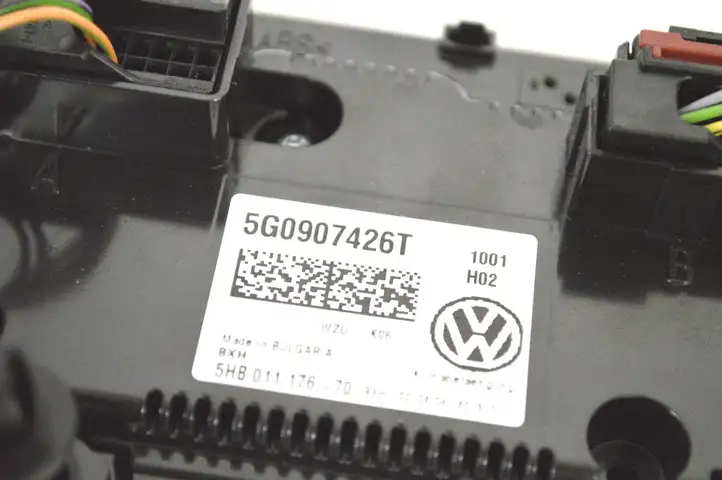 Volkswagen Golf VII (2013 - 2019) 5G09597426T Управление климат контролем — фото 4