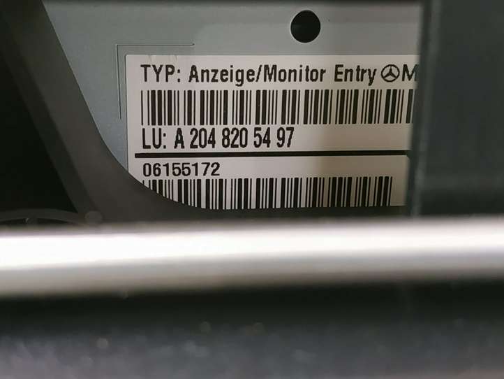 Mercedes-Benz C W204 (2007 - 2014)  2046801231 Экран/ дисплей / маленький экран