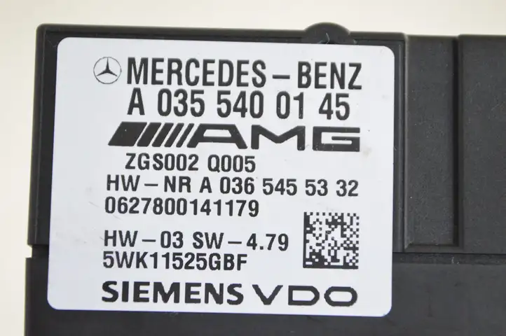 Mercedes-Benz ML W164 (2005 - 2011) A0355400145 Блок управления топливным насосом — фото 5