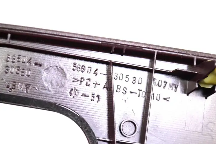 Lexus GS 300 350 430 450h (2007 - 2011) 5880430530 Другая деталь консоли (туннеля) — фото 5