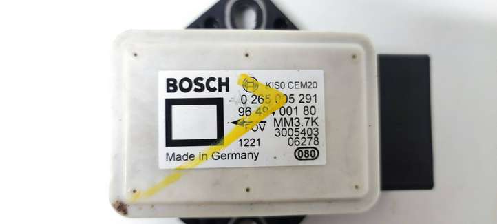 Citroen C4 (2004 - 2008)  9649400180 Датчик ESP (системы стабильности) (датчик курсовой устойчивости))