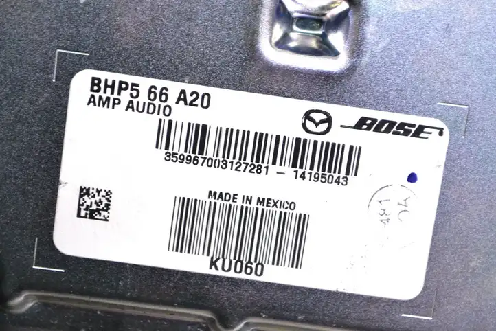 Mazda 3 II (2013 - 2017) BHP566A20 Усилитель звука — фото 5