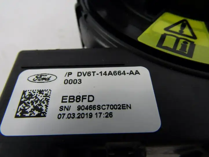 Ford Kuga II (2013 - 2019) Контактное кольцо SRS — фото 5