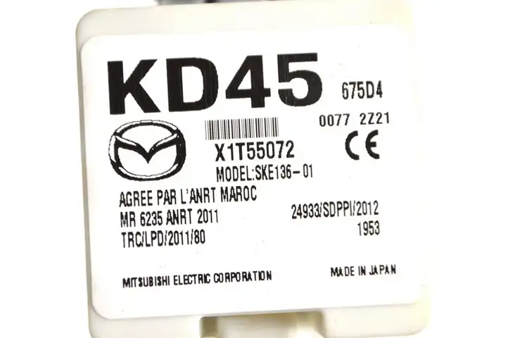 Mazda 6 (2012 - 2015) KD45675D4 Блок бесключевого доступа — фото 5