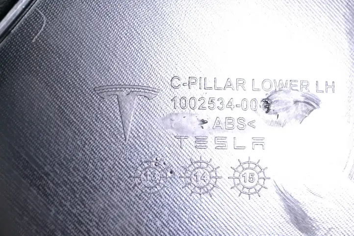 Tesla Model S (2012 - 2016) 100253400G Внутренняя отделка заднего порога — фото 5