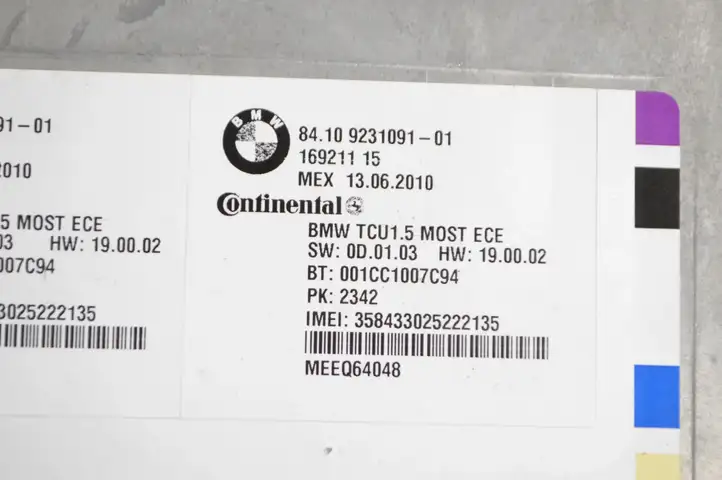 BMW 5 GT F07 (2010 - 2017) 9231091 Bluetooth модуль — фото 8