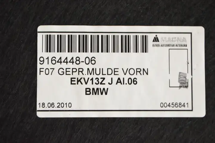 BMW 5 GT F07 (2010 - 2017) 9164448 Задняя боковая обшивка салона — фото 5