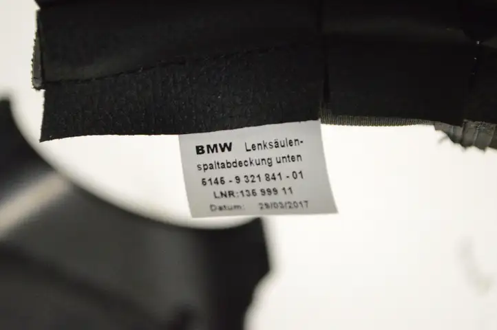 BMW 3 F30 F35 F31 (2012 - 2018) 6823466 Обшивка рулевой колонки — фото 6
