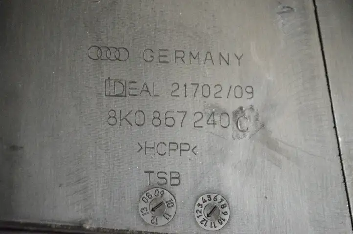 Audi A4 S4 B8 8K (2011 - 2015) 8K0867240C Верхняя обшивка стойки B — фото 5