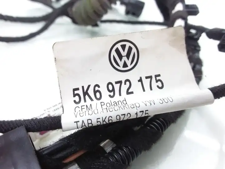 Volkswagen Golf VI (2009 - 2013) 5K6971147N Жгут проводов крышки багажника — фото 4