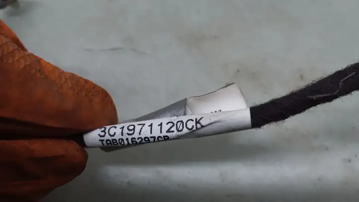 Volkswagen PASSAT B6 (2005 - 2010) 3C1971120CK Проводка передней двери — фото 4
