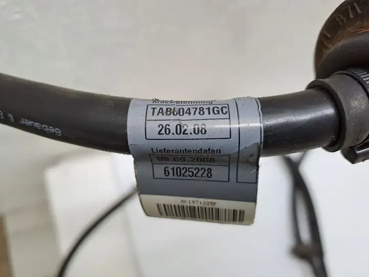 Audi A4 S4 B8 8K (2007 - 2011) TAB004781GC Минусовой провод аккумулятора — фото 6