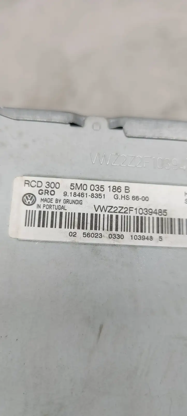 Volkswagen PASSAT B6 (2005 - 2010) 5M0035186B Магнитола / мультимедийная система — фото 5