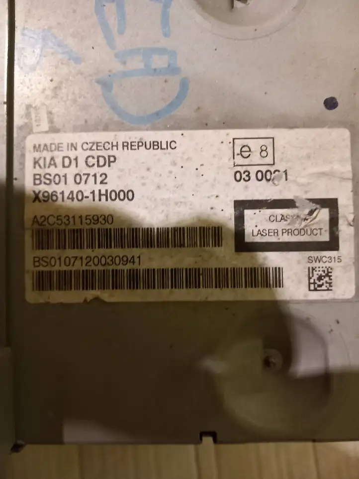 Kia Ceed (2006 - 2010) X961401H000 Магнитола / мультимедийная система — фото 3