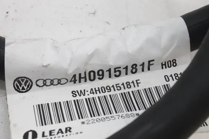Audi A8 S8 D4 4H (2010 - 2014) 4H0915181F Минусовой провод аккумулятора — фото 6