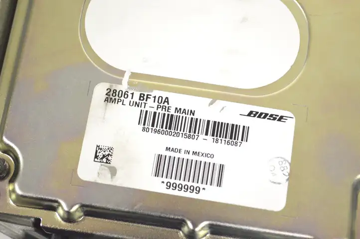 Nissan Juke I F15 (2010 - 2018) 28061BF10A Усилитель звука — фото 6