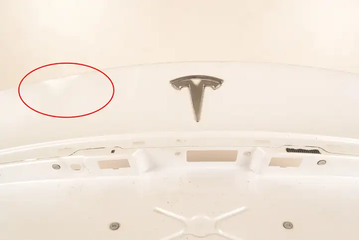 Tesla Model X (2015 - 2021) 100971002H Крышка багажника — фото 9