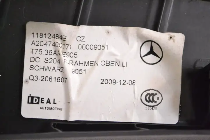 Mercedes-Benz C W204 (2007 - 2014) A2047400171 Задняя боковая обшивка салона — фото 6