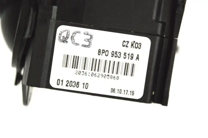 Audi A3/S3 8P (2004 - 2008) 8P0953519A Включатель скорости стеклоочистителей — фото 6