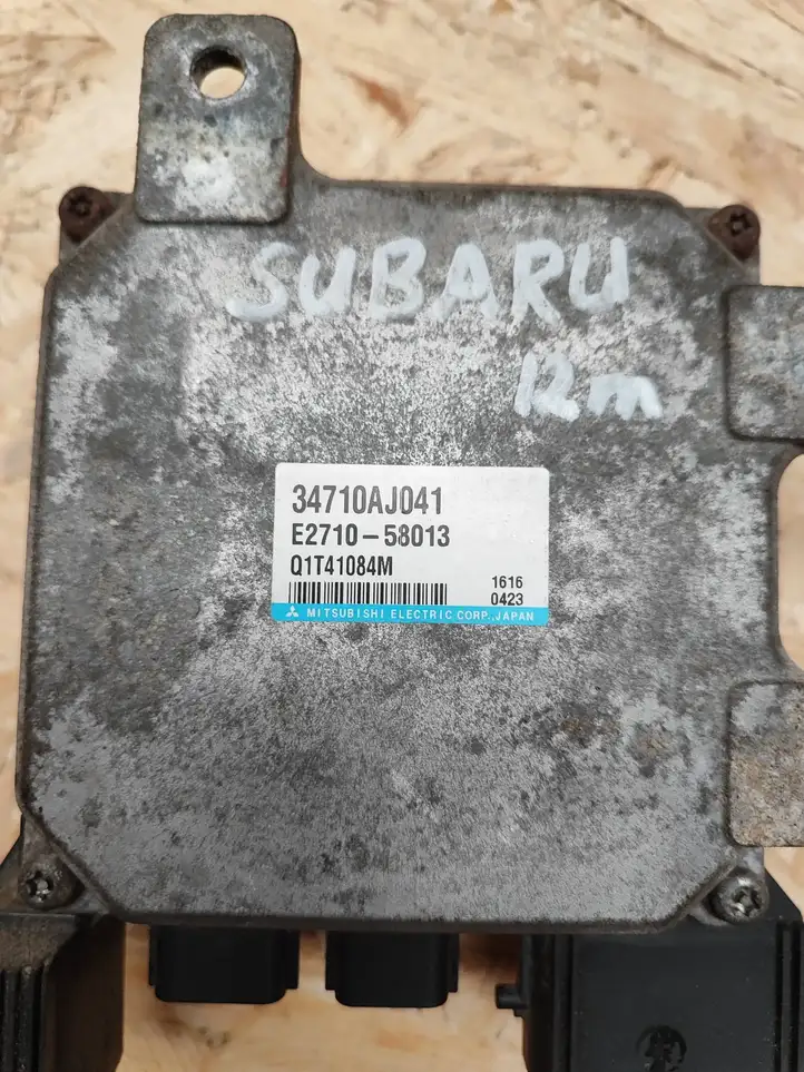 Subaru Outback (2009 - 2014) 34710AJ041 Блок управления усилителем руля — фото 2