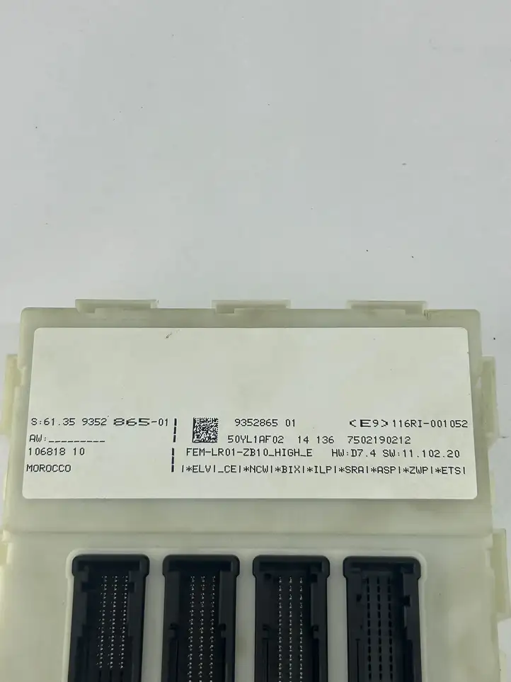 BMW 3 F30 F35 F31 (2012 - 2018) 9352865 Модуль комфорта — фото 2