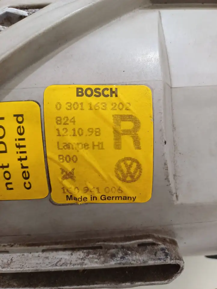 Volkswagen New Beetle (1997 - 2005) 1K2941006 Передняя фара — фото 2