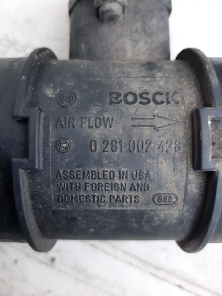 Opel Astra G (1998 - 2004) 0281002428 Датчик массового расхода воздуха — фото 4