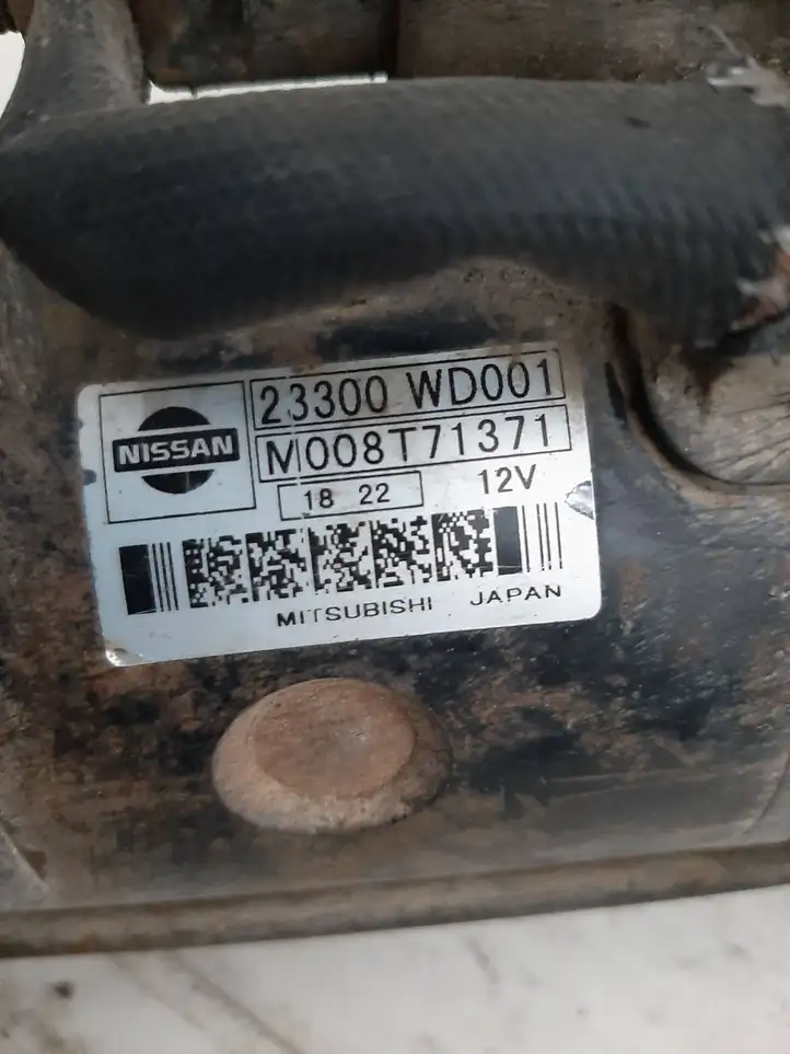 Nissan X-Trail T30 (2001 - 2007) M008T71371 Стартер — фото 4