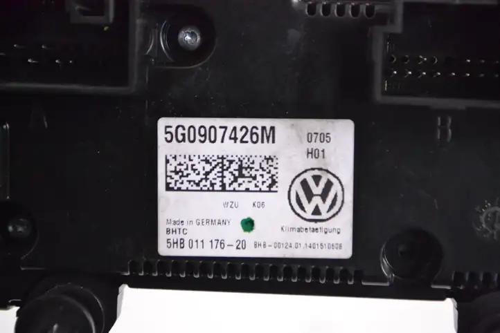 Volkswagen Golf VII (2013 - 2019) 5G0907426M Управление климат контролем — фото 7