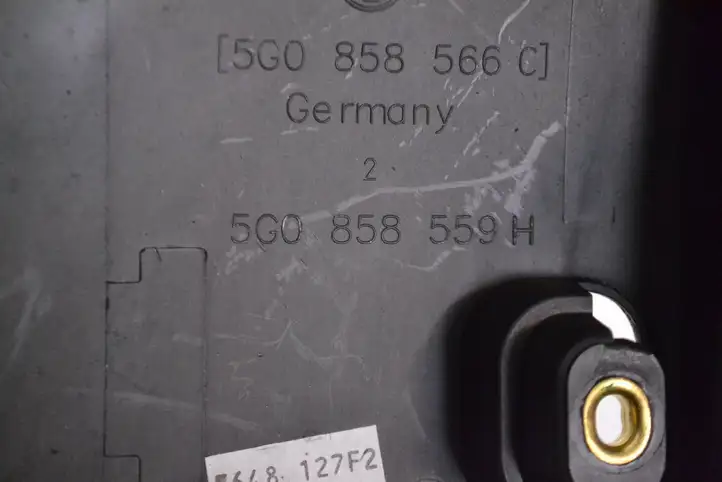 Volkswagen Golf VII (2013 - 2019) 5G0858559H Обшивка рулевой колонки — фото 5