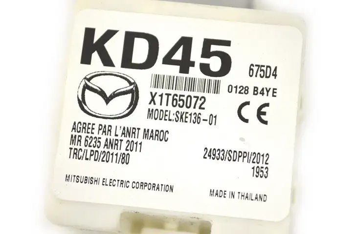 Mazda 6 (2012 - 2015) X1T65072 Блок бесключевого доступа — фото 5