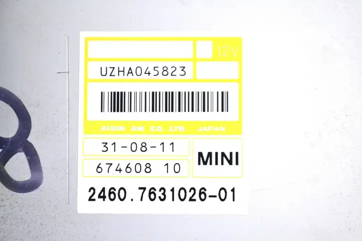 Mini One - Cooper Clubman R55 (2007 - 2014) 7631026 Блок управления АКПП — фото 5