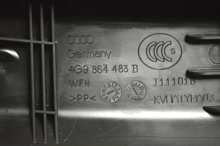Audi A6 Allroad C7 (2014 - 2018) 4G9864483B Отделка порога багажника — фото 6
