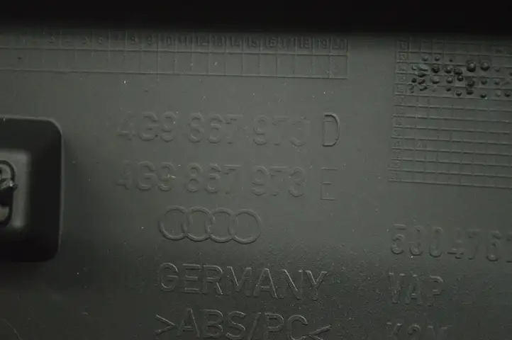 Audi A6 Allroad C7 (2014 - 2018) 4G9867973D Задняя боковая обшивка салона — фото 6