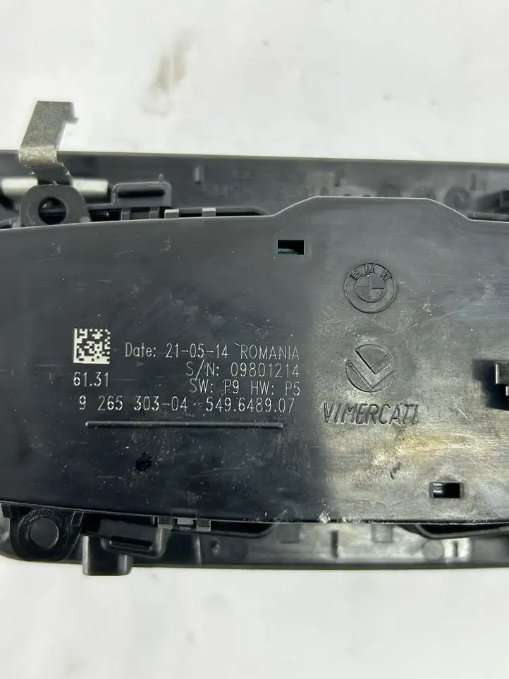 BMW 3 F30 F35 F31 (2012 - 2018) 9265303 Включатель фонарей — фото 2