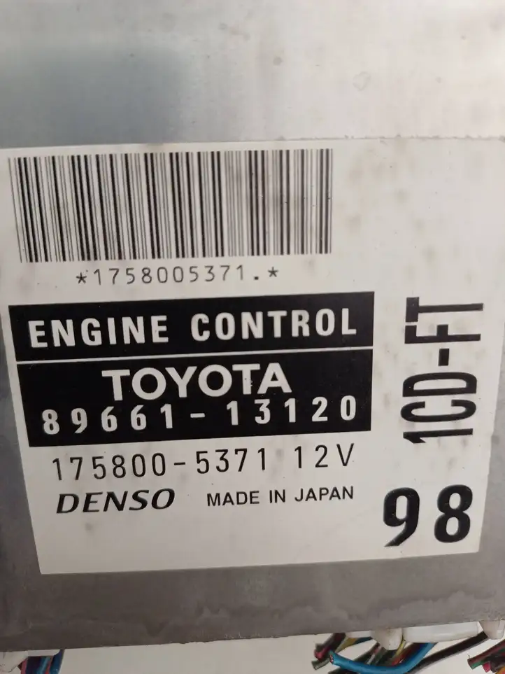 Toyota Corolla Verso E121 (2004 - 2007) 8966113120 Блок управления двигателем (ЭБУ) — фото 2